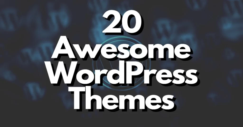 top 20 fresh clean and awesome wp themes