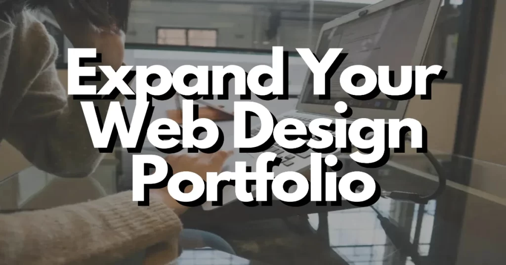 expand your web design portfolio