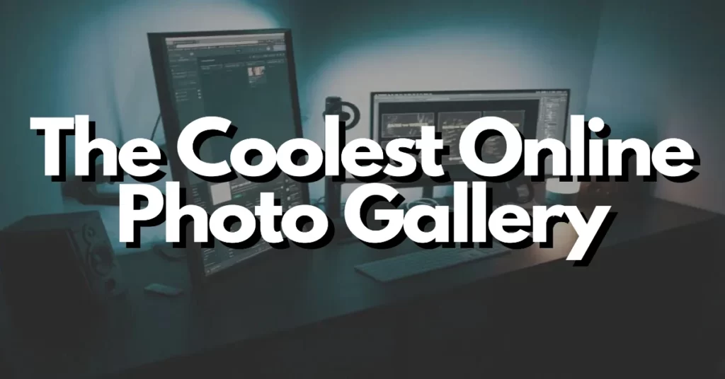 professional photographer with the coolest online photo gallery